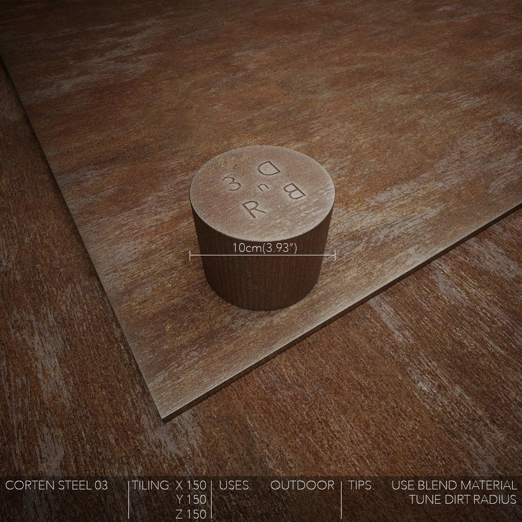 3DRnB Metal Shaders for V-ray 5 Cinema4D Texture_8