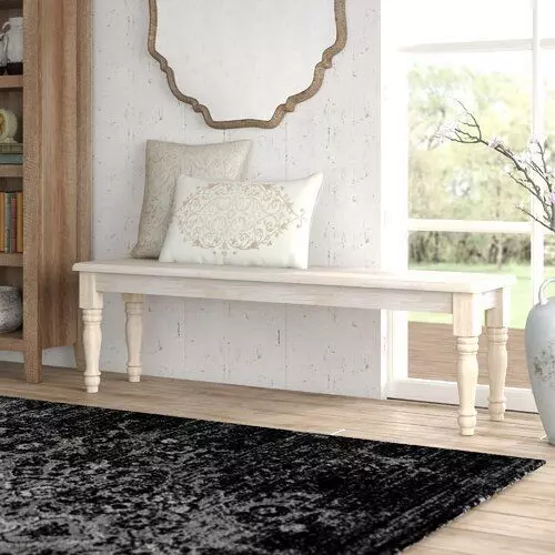 Unfinished Micheals Wood Bench 3D model