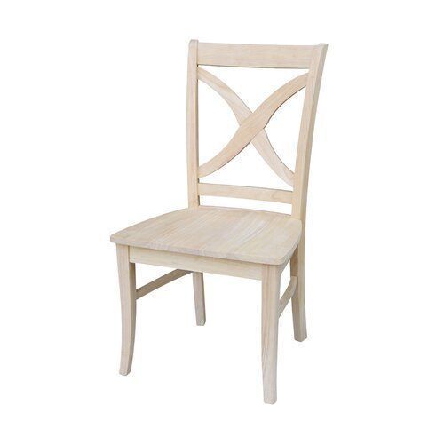  Heather Gray Aonesti Wood Dining Chair - 4 Colour 3D model_3