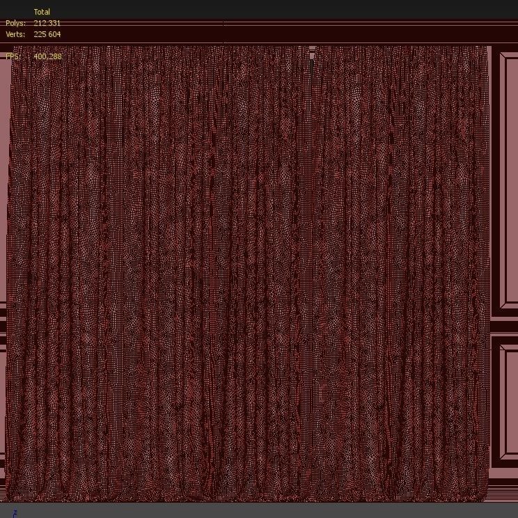 Curtain Set 163C 3D model_3
