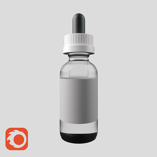 Dropper Bottle Free 3D model