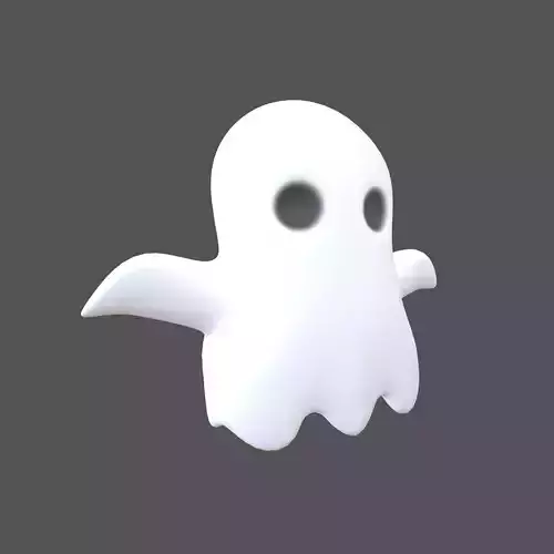 Cartoon Ghost v1 001