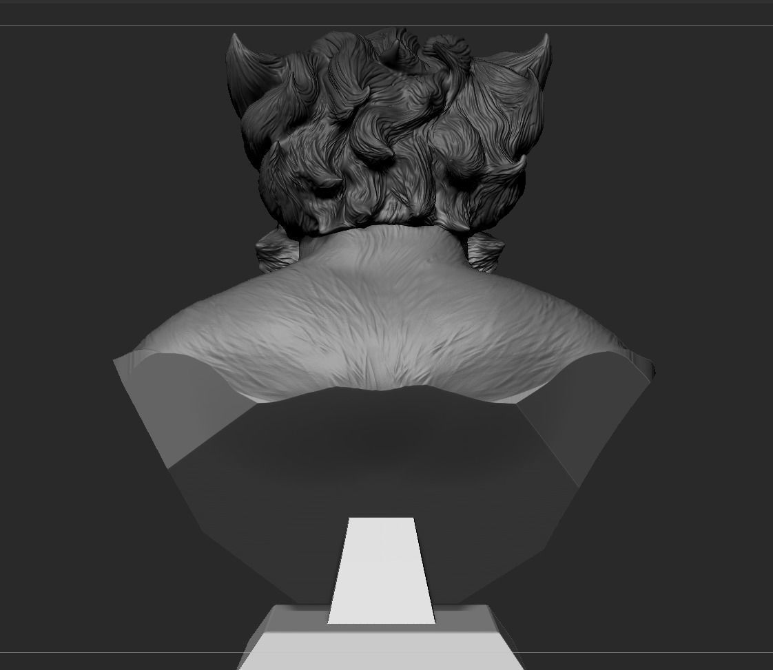 Beast Bust- XMEN 3D print model_10