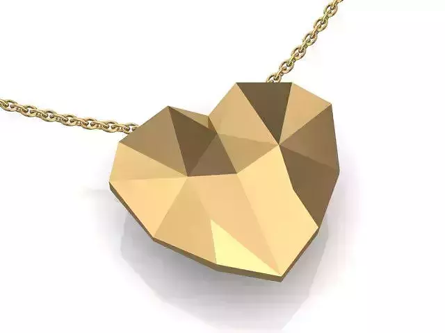 Heart pendant 8