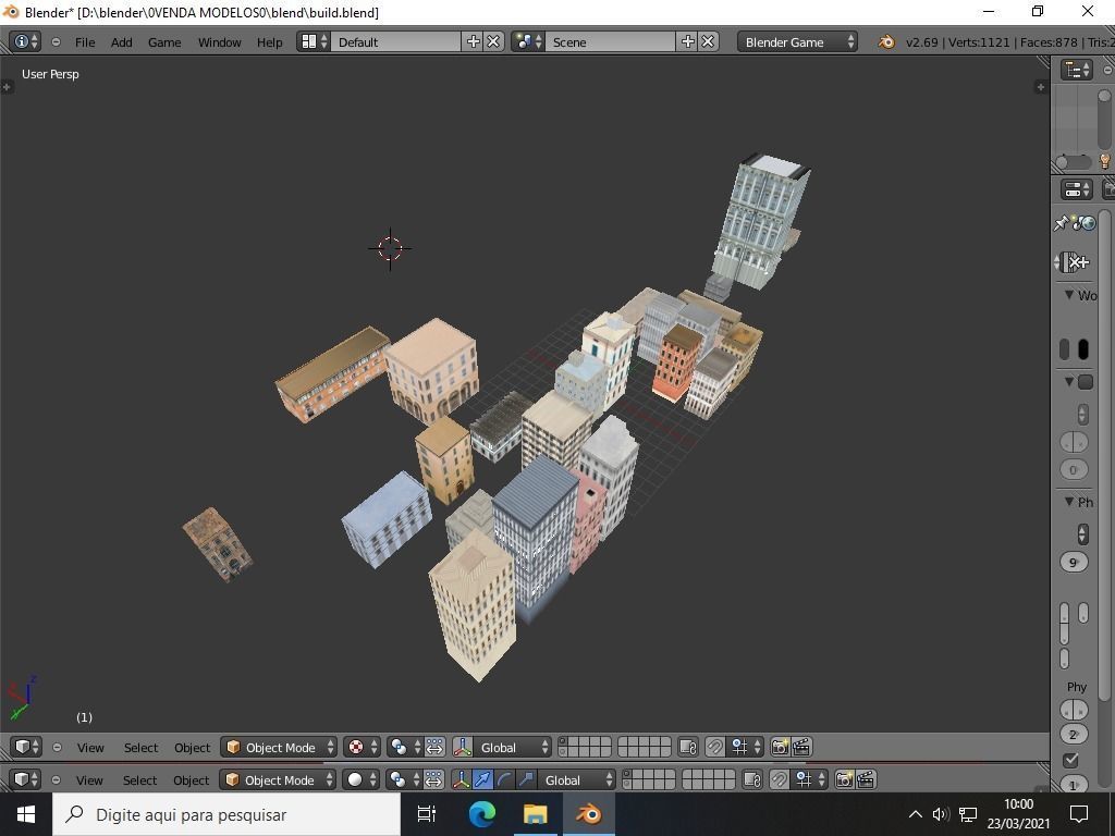 building packages Free 3D model_2