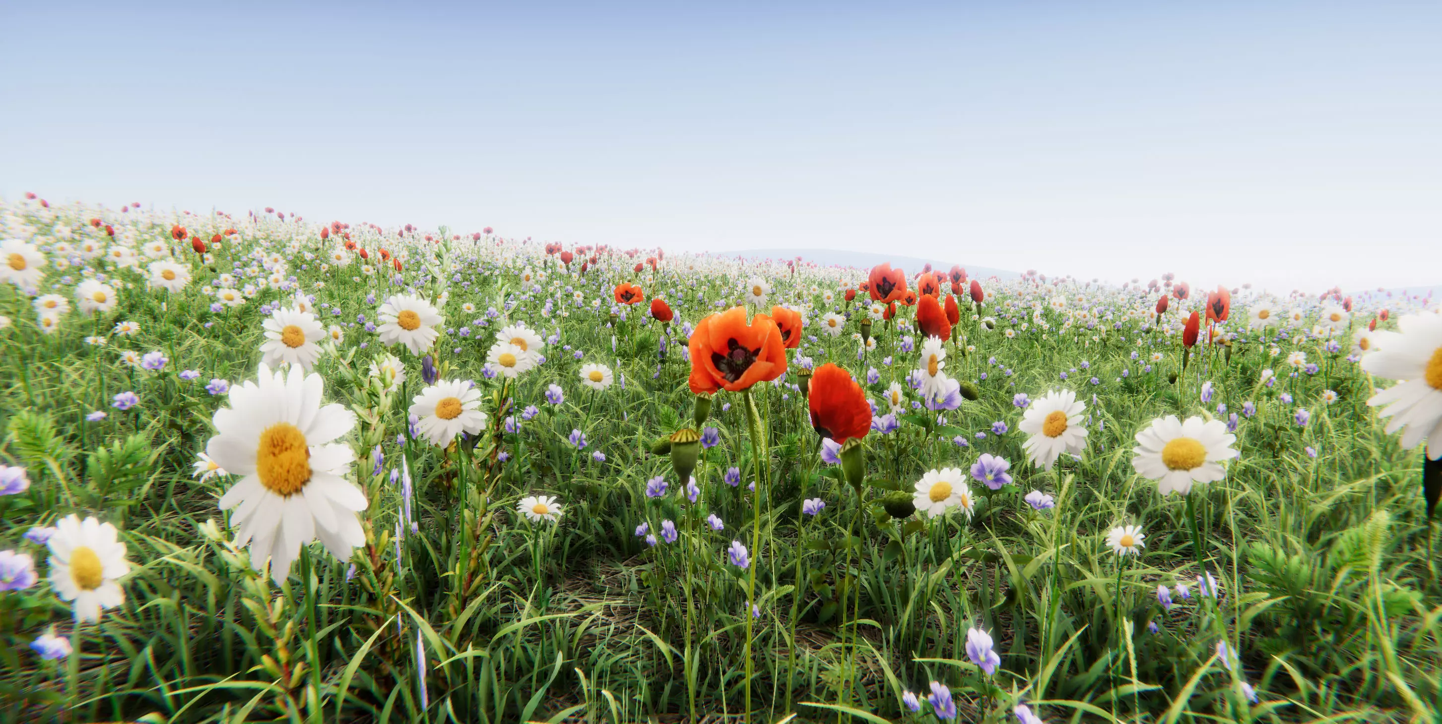 Realistic Grass Flowers Pack Texture_0