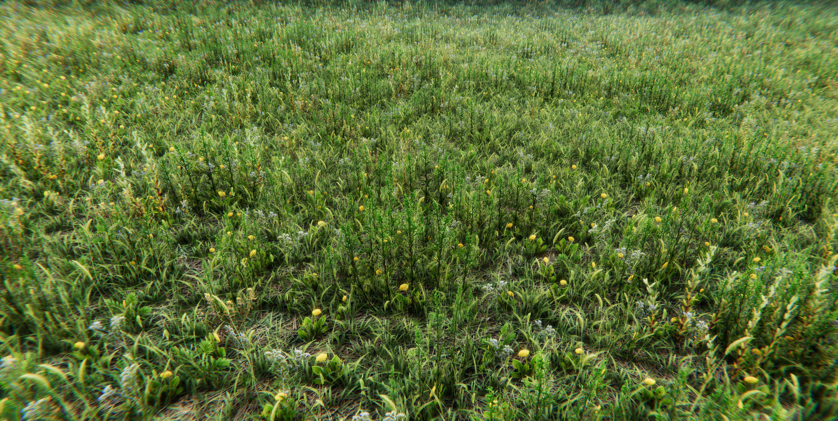 Realistic Grass Flowers Pack Texture_35
