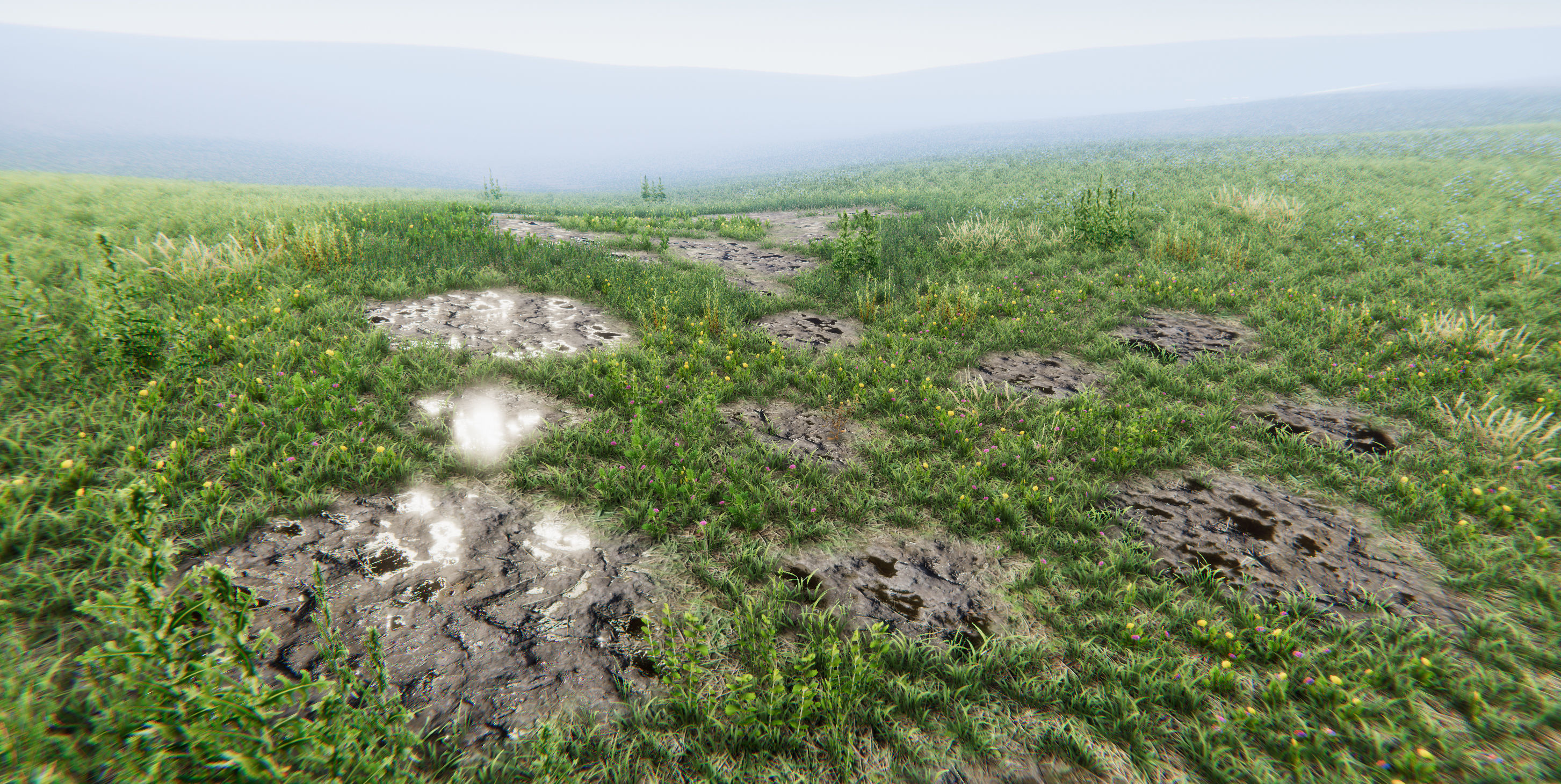 Realistic Grass Flowers Pack Texture_5