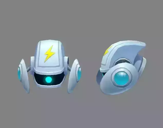 Cartoon Robot - Drone - UAV