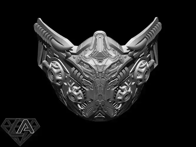 SCI-FI Warrior custom mask