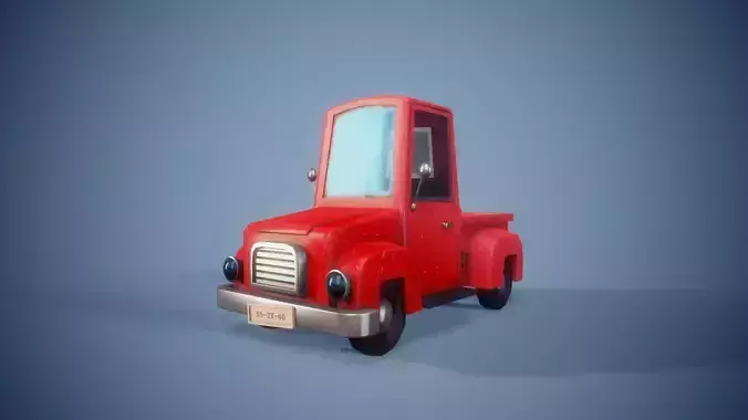 Stylized Truck  - Tutorial Included