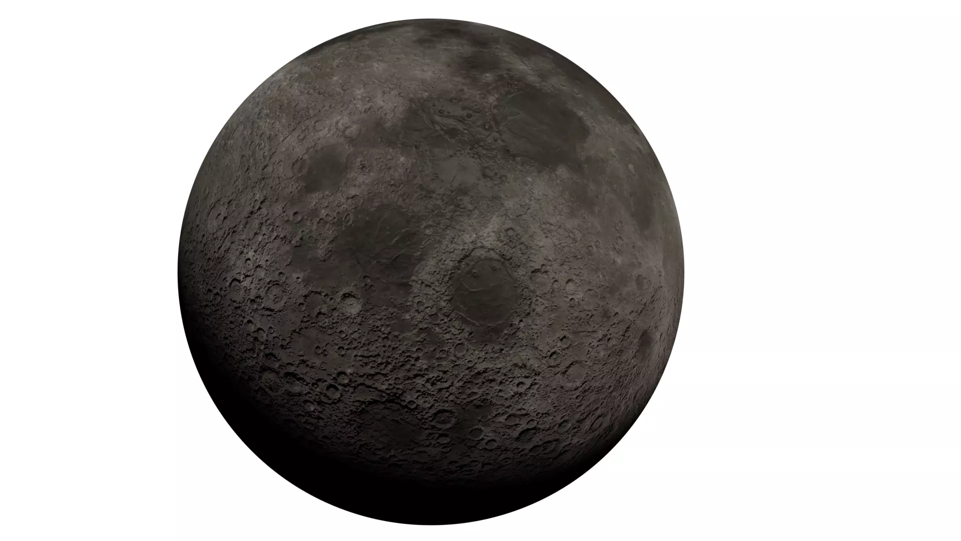 The moon 3D model_0