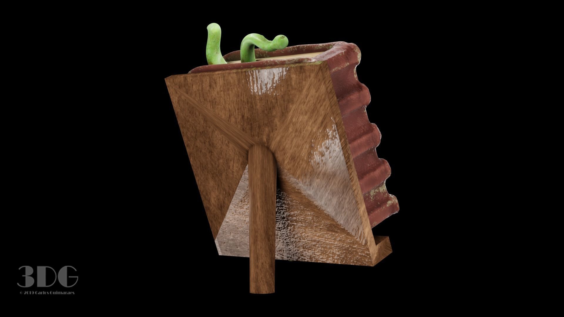 Cursed Book 3D model_5