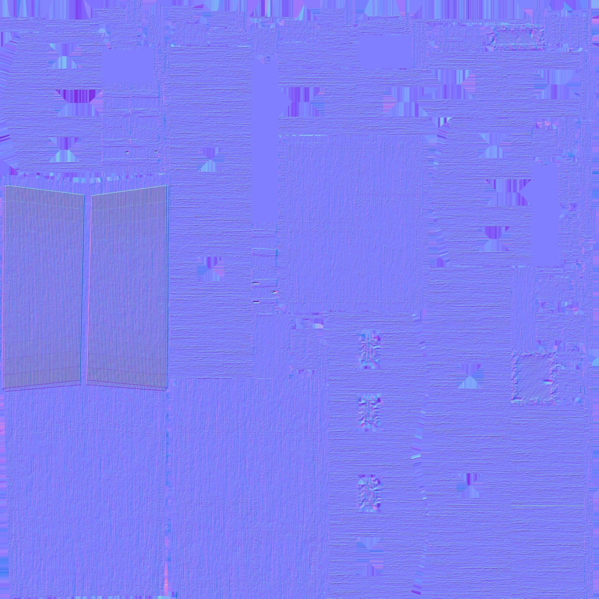 Western House 01 - Wild West Building - Backdrop Full Perm Low-poly 3D model_15