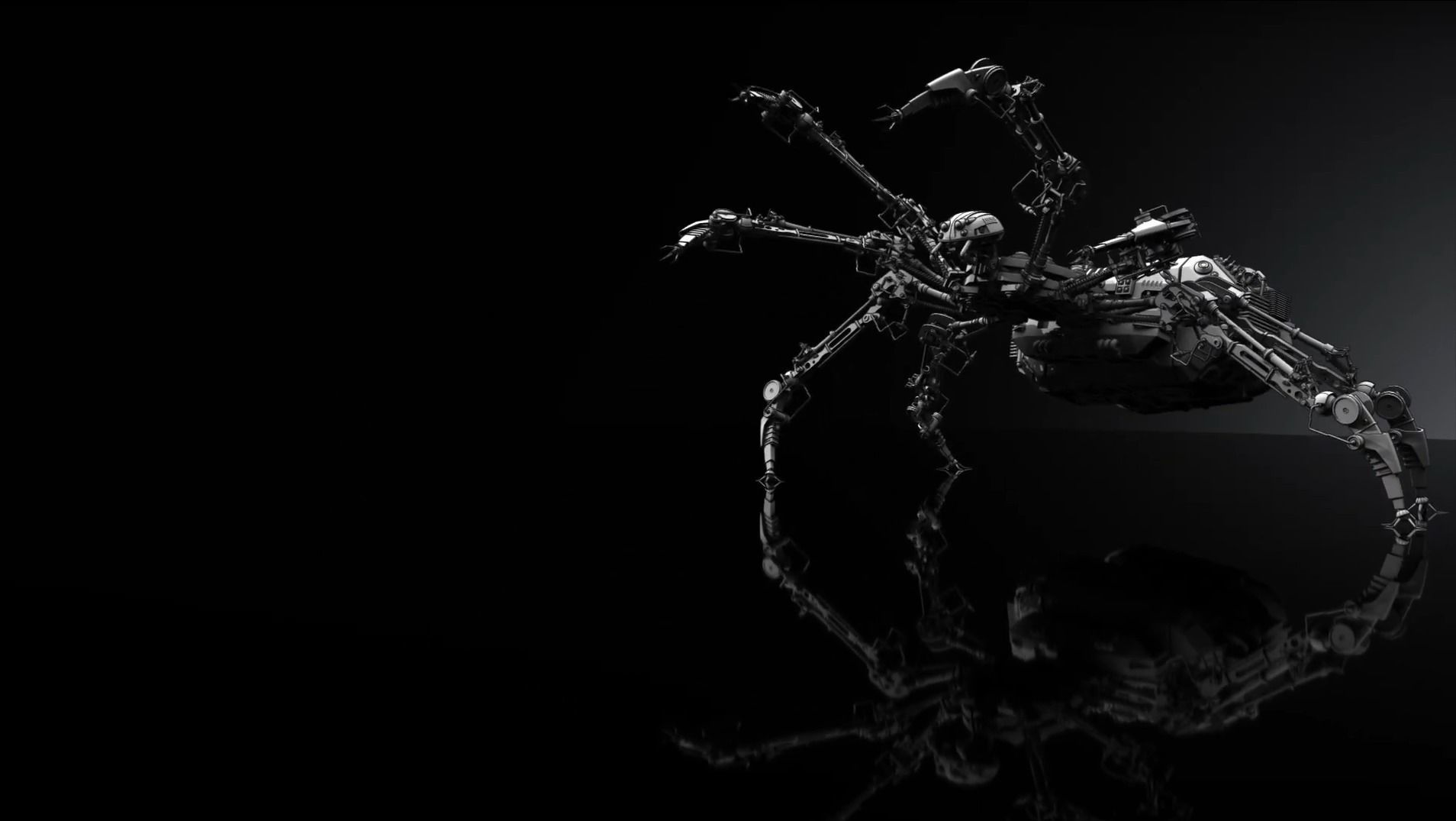 The MechArachnid - Mechanical Spider Rig 3D model_2