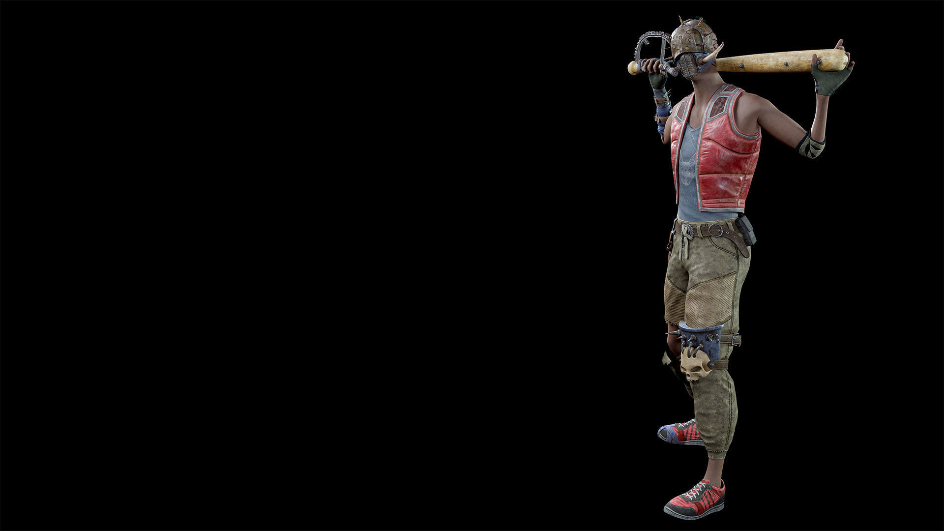 Apocalypse skinnyman Low-poly 3D model_13