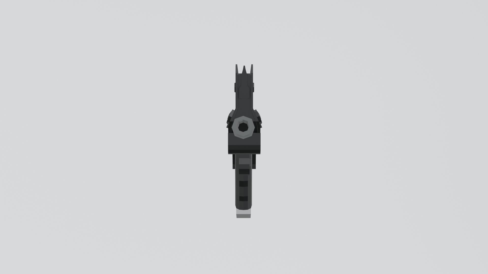 FAMAS low poly stylised Low-poly 3D model_1