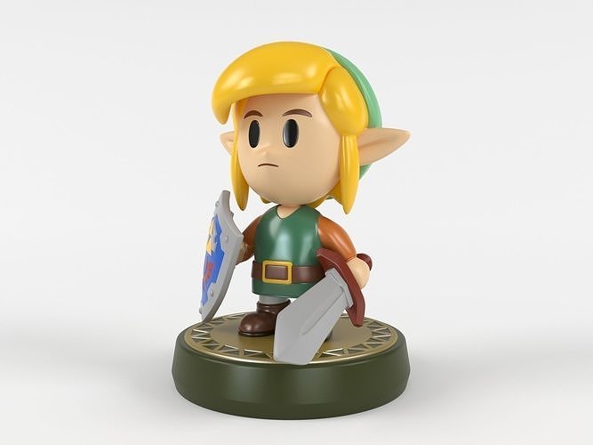 Link figurine 3D print model