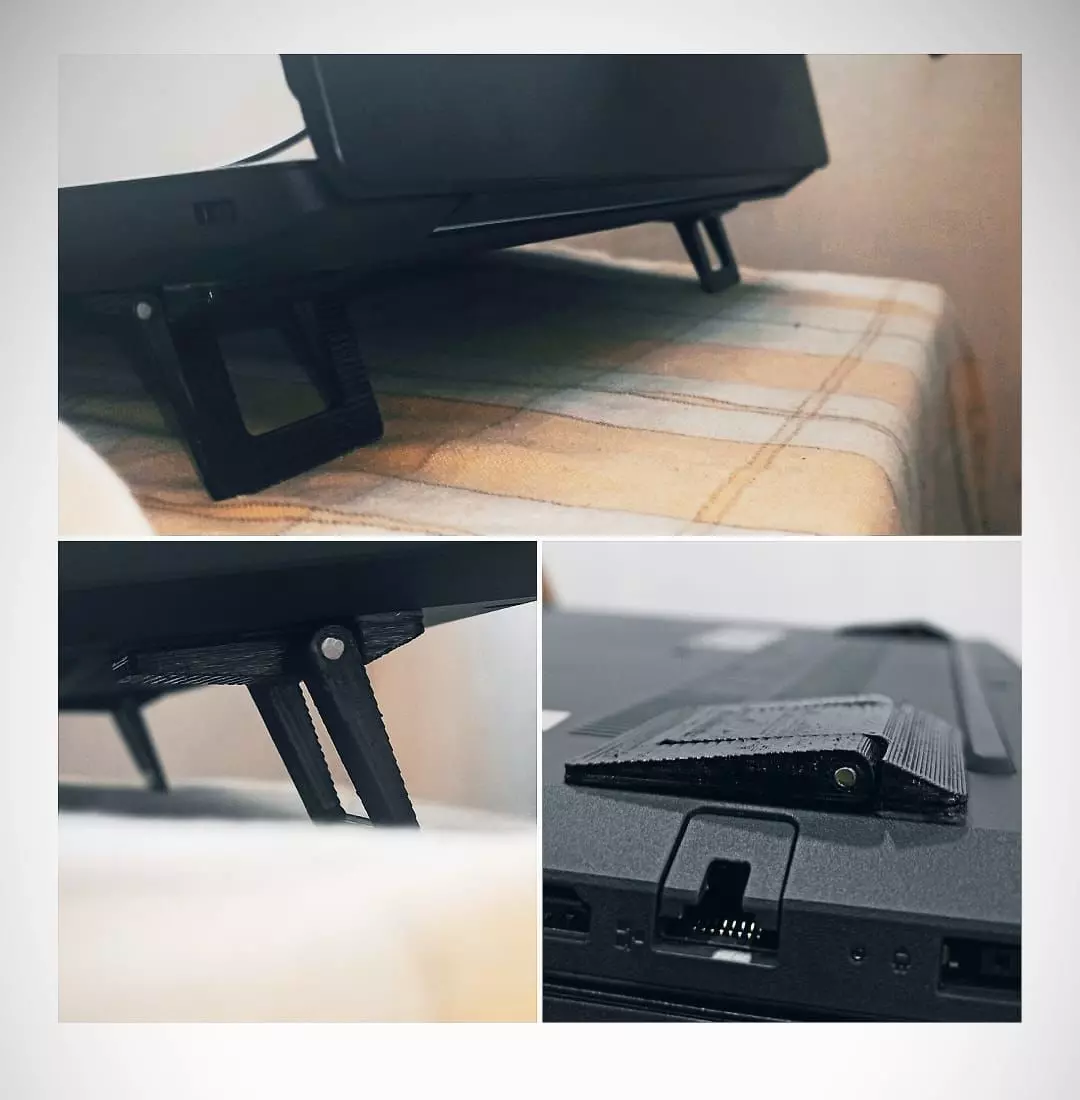 Laptop Stand Mini foldable 3D Print 3D print model_0