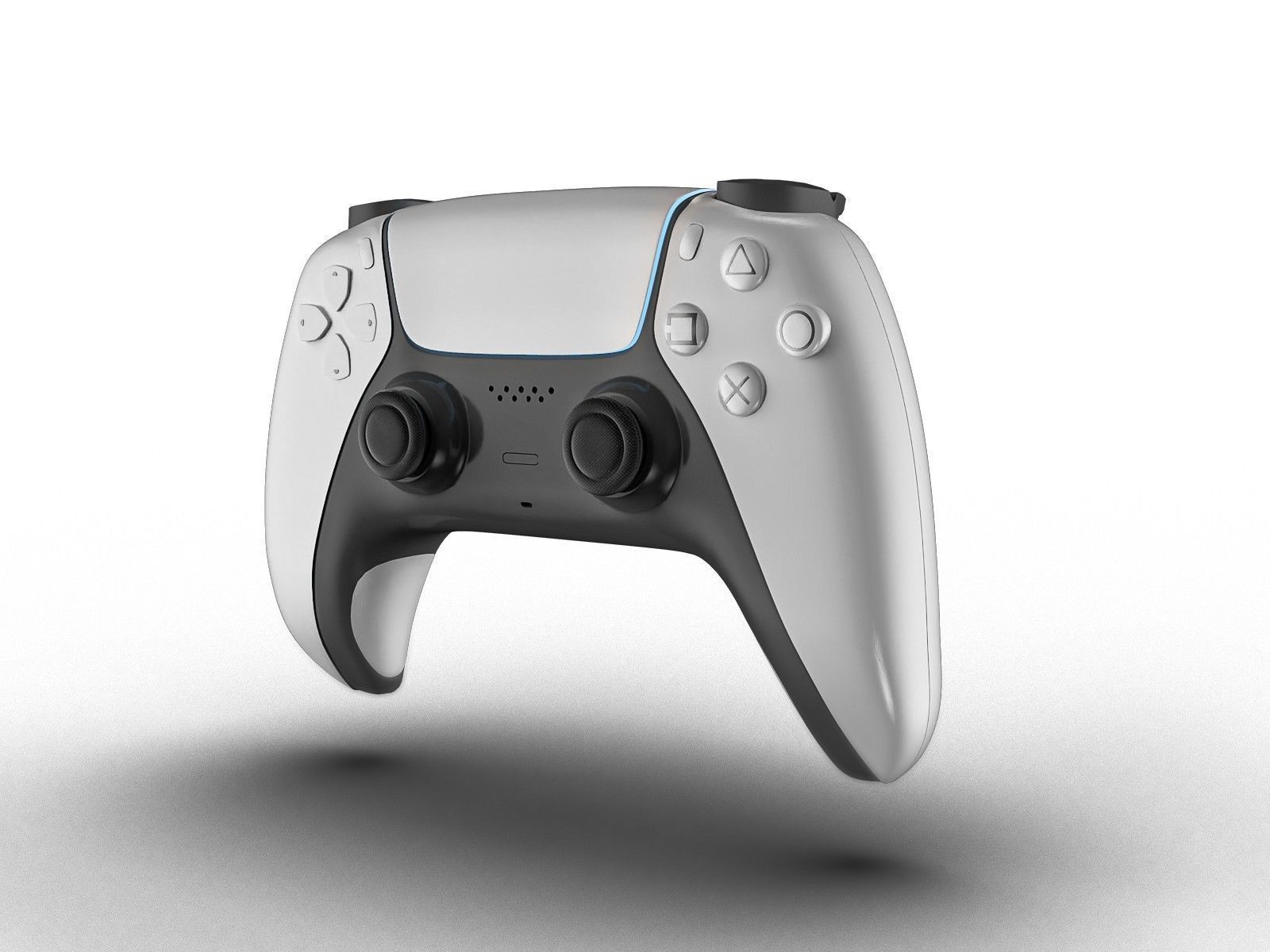 Controller gaming 3D model_1