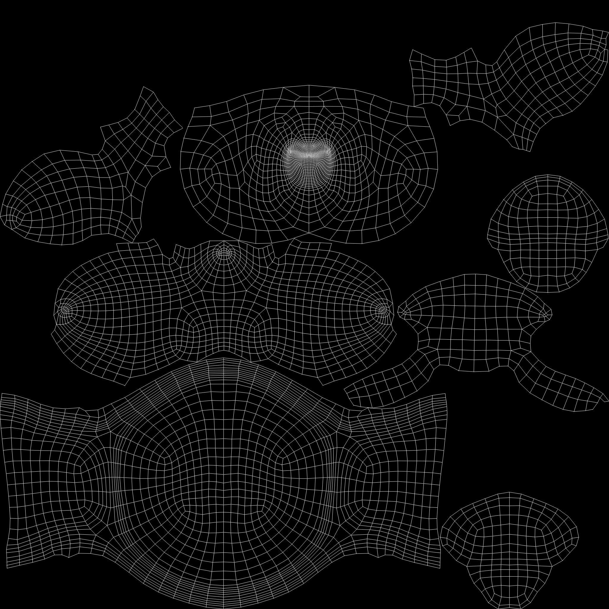 Turtle cute statue 3D model_1