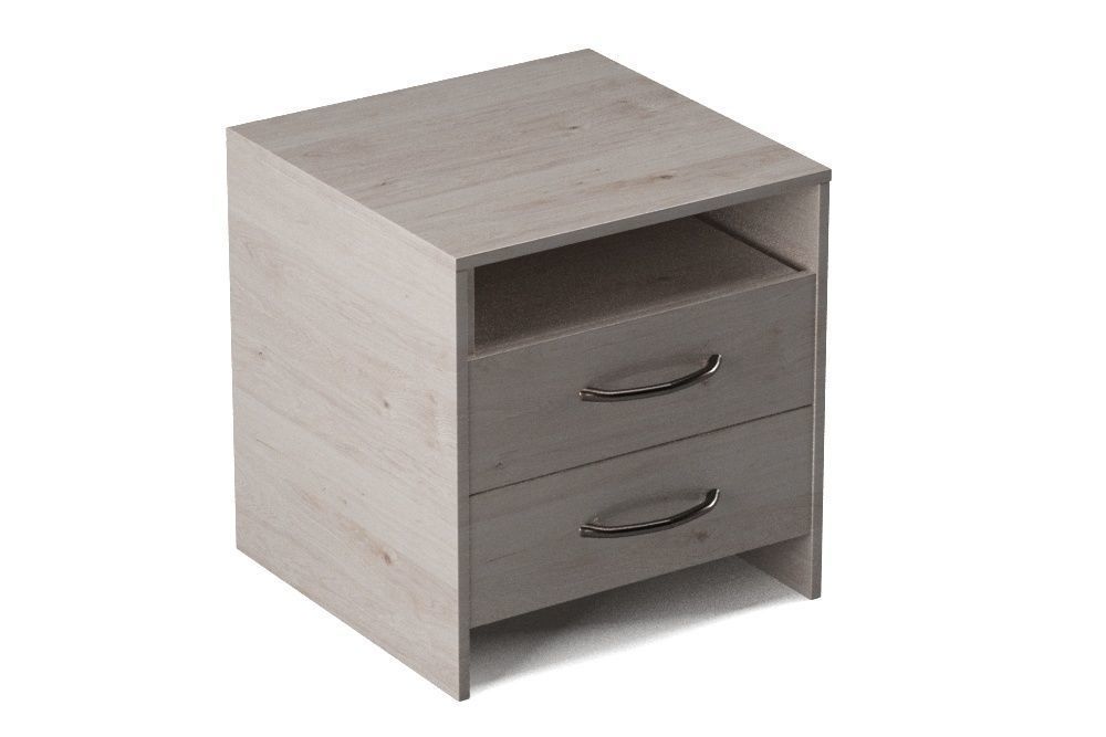 Chivonne 2 - Drawer Nightstand 3D model_3