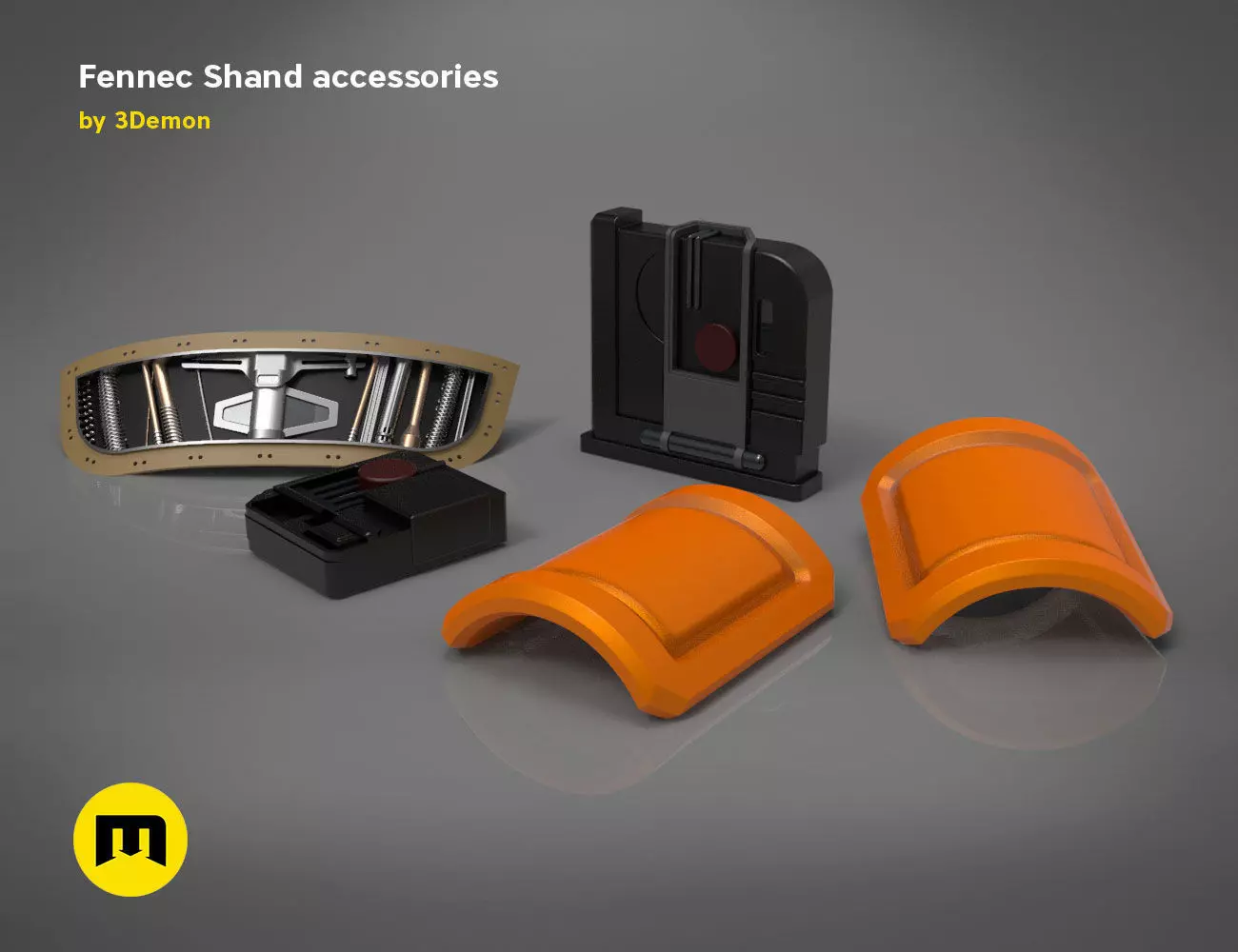 Fennec Shand accessories 3D print model_0