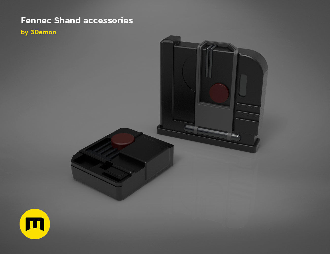 Fennec Shand accessories 3D print model_4