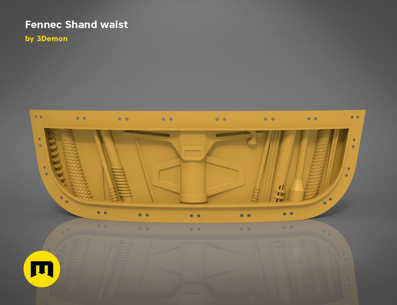 Fennec Shand accessories 3D print model_5