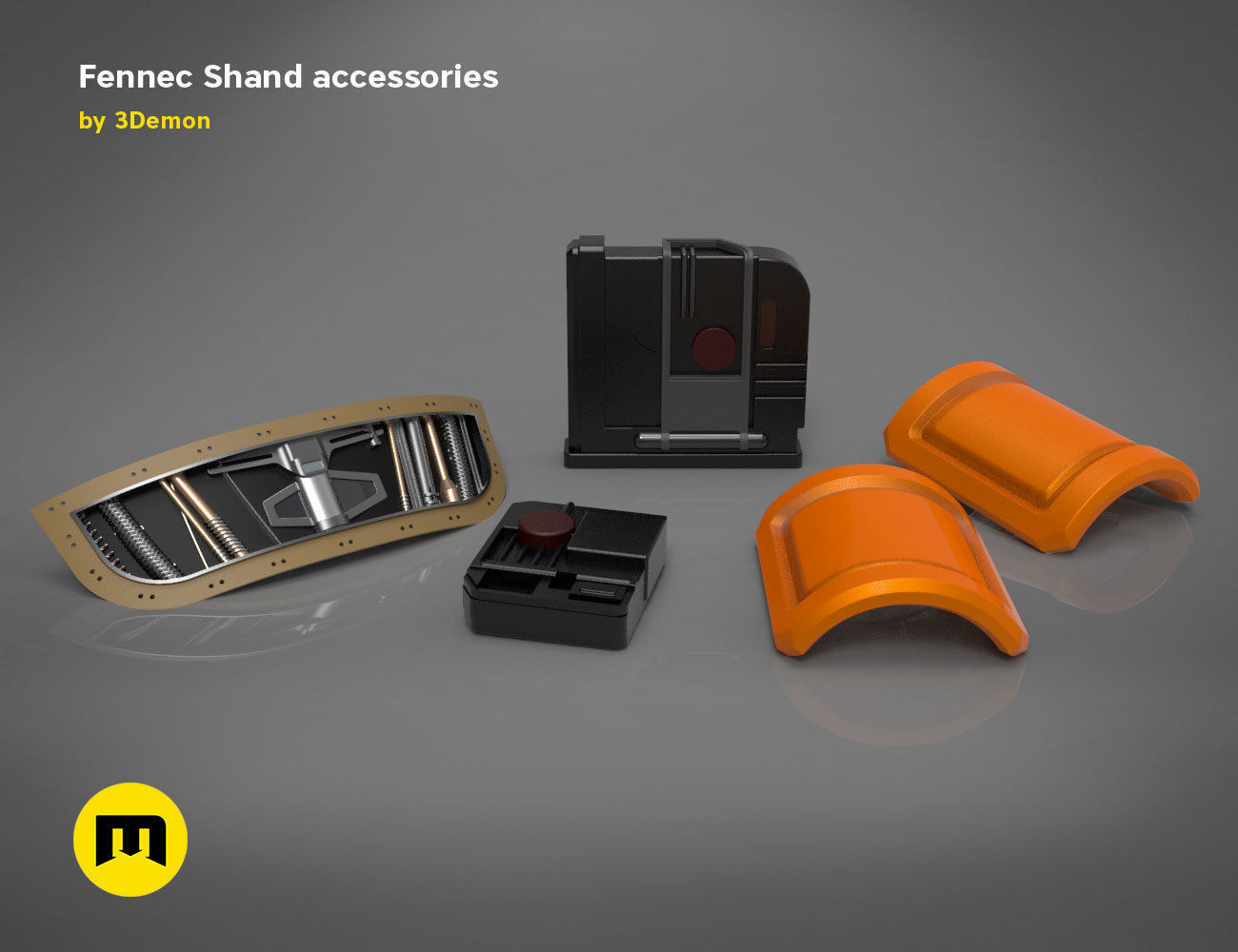 Fennec Shand accessories 3D print model_1