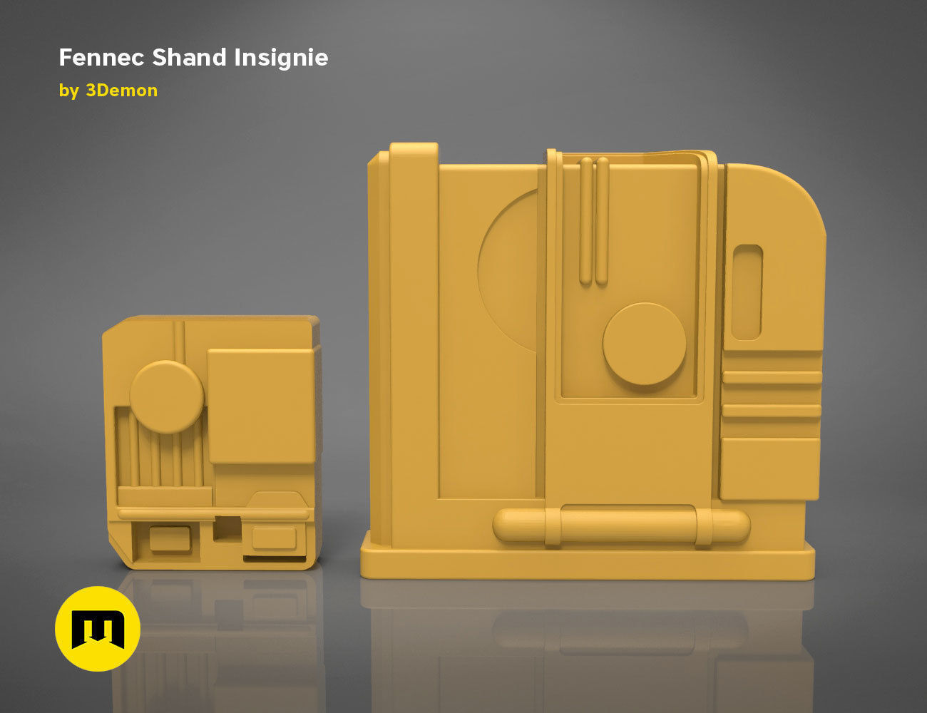 Fennec Shand accessories 3D print model_9