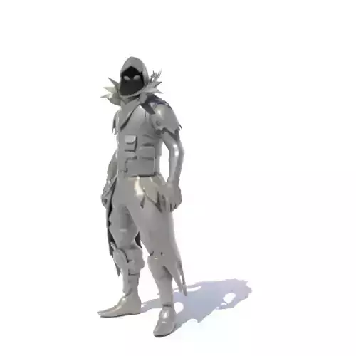 Fortnite Ravin with Scar