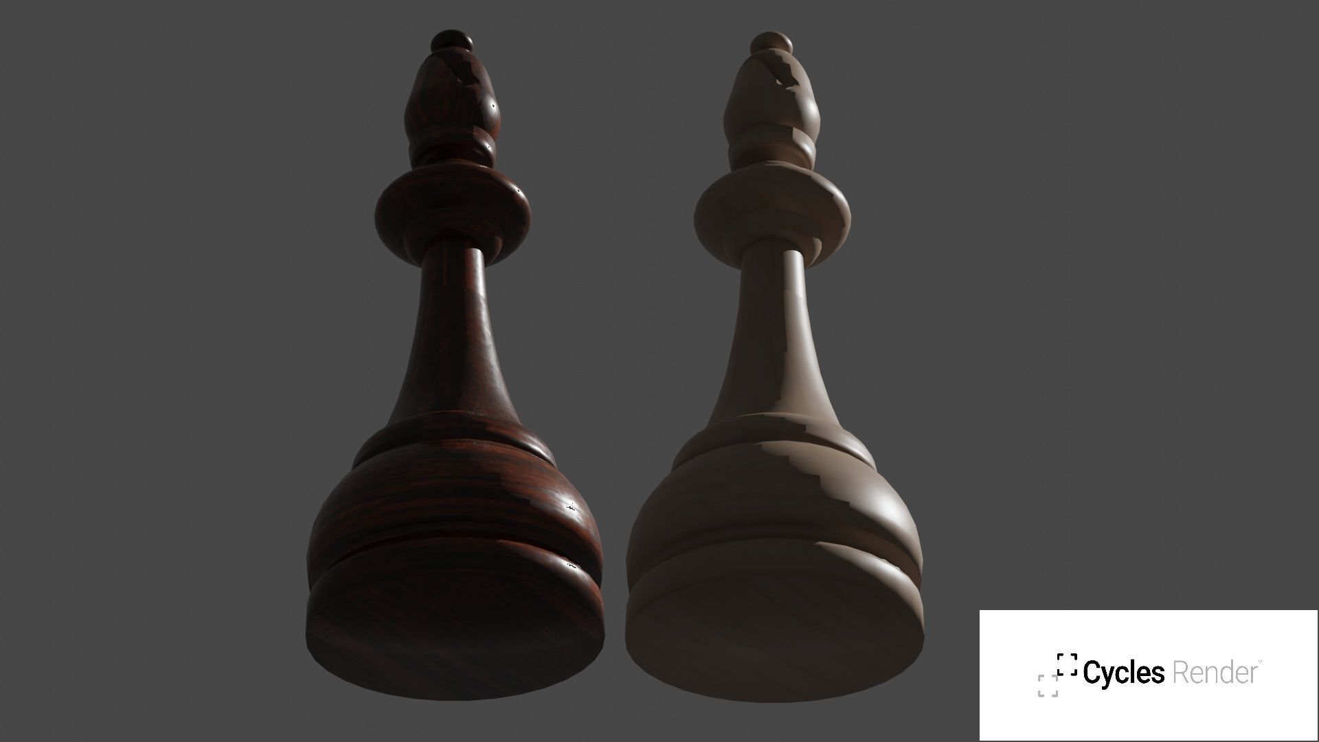 Chess Set Wooden 3D model_32
