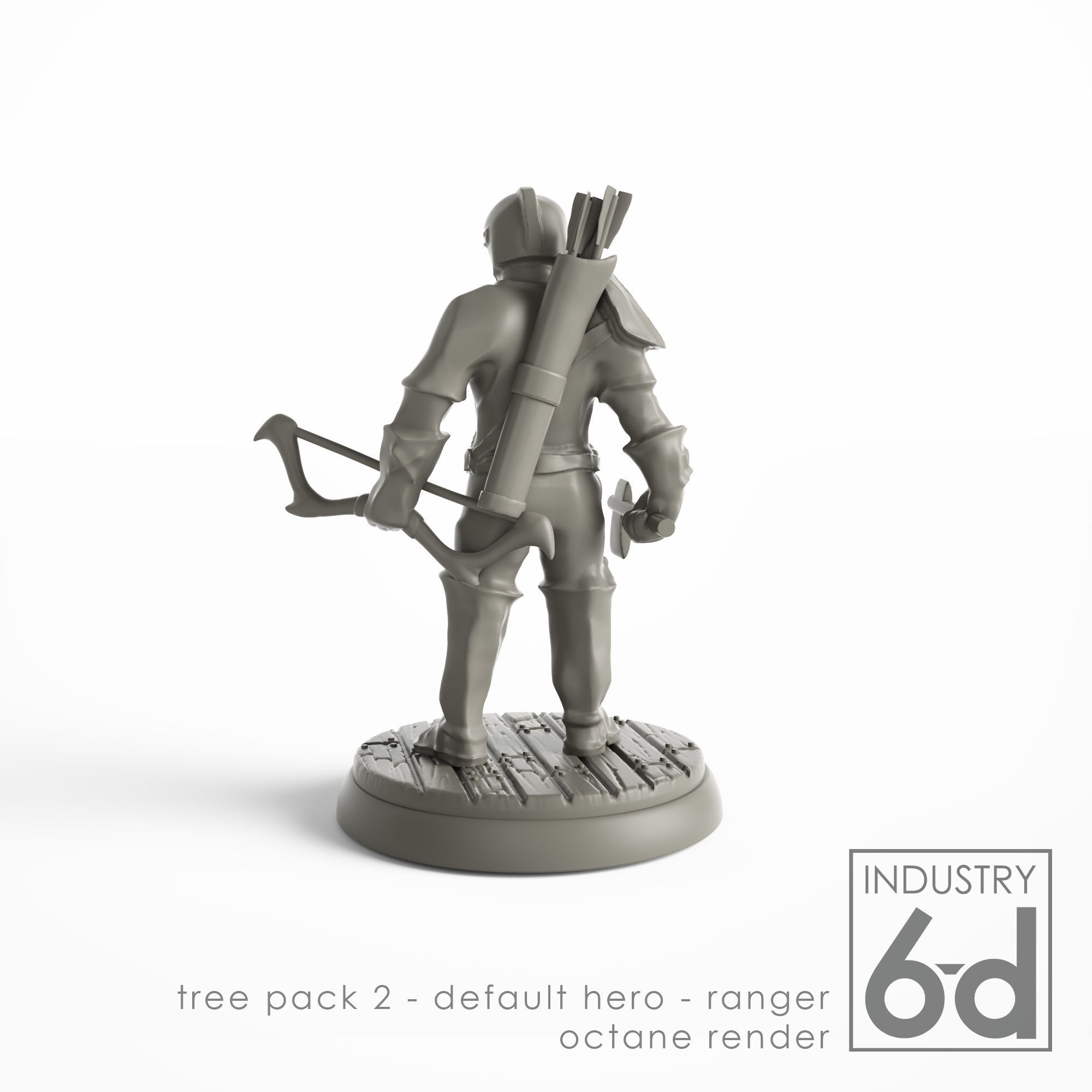 Tree Pack 2 - Miniature Tabletop Trees 3D print model_14