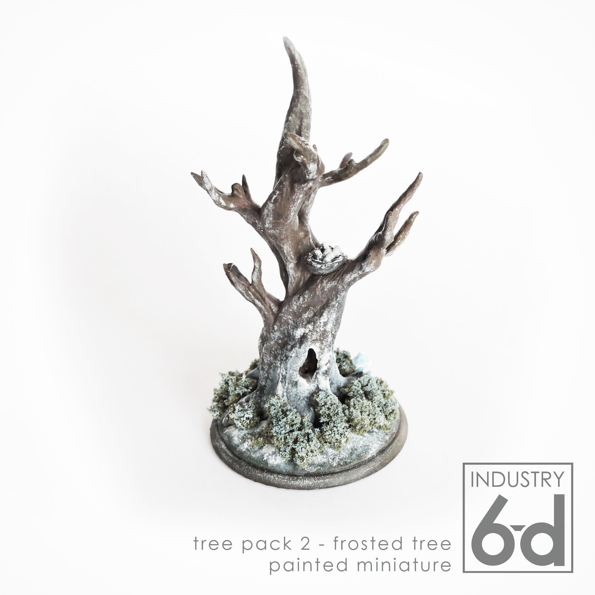 Tree Pack 2 - Miniature Tabletop Trees 3D print model_3