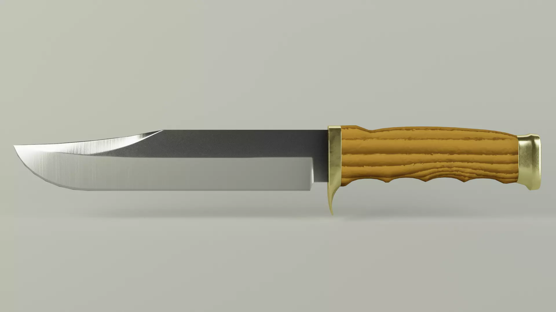 Knife Free low-poly 3D model