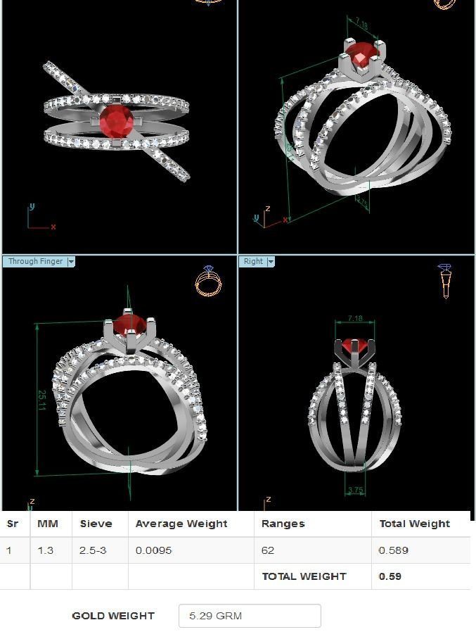 Ring - 28 3D print model_4