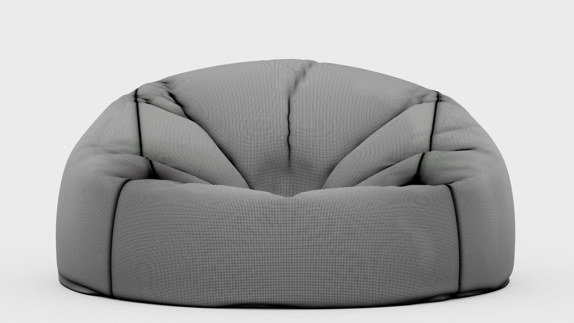 Bean Bag 3D model_6