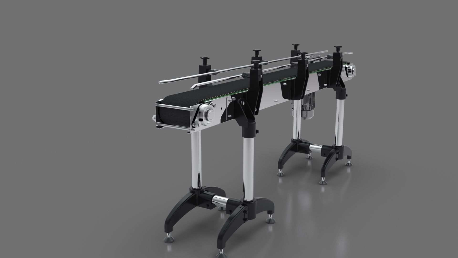 Modular Conveyor 3D model_10