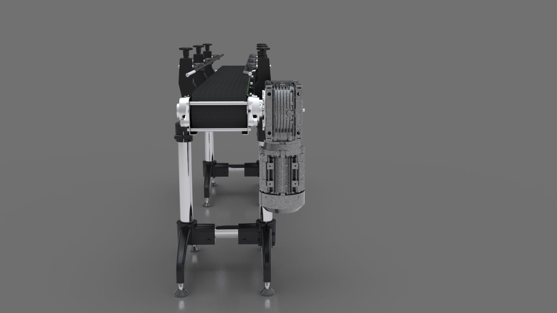 Modular Conveyor 3D model_4