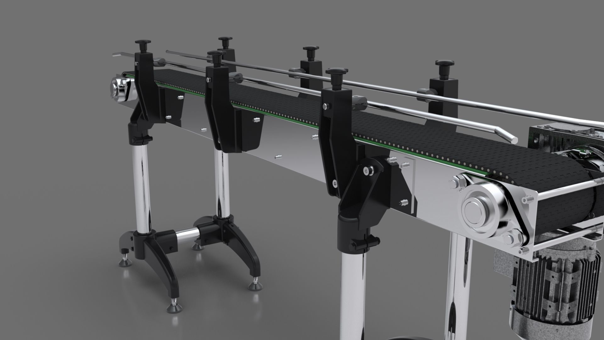 Modular Conveyor 3D model_7