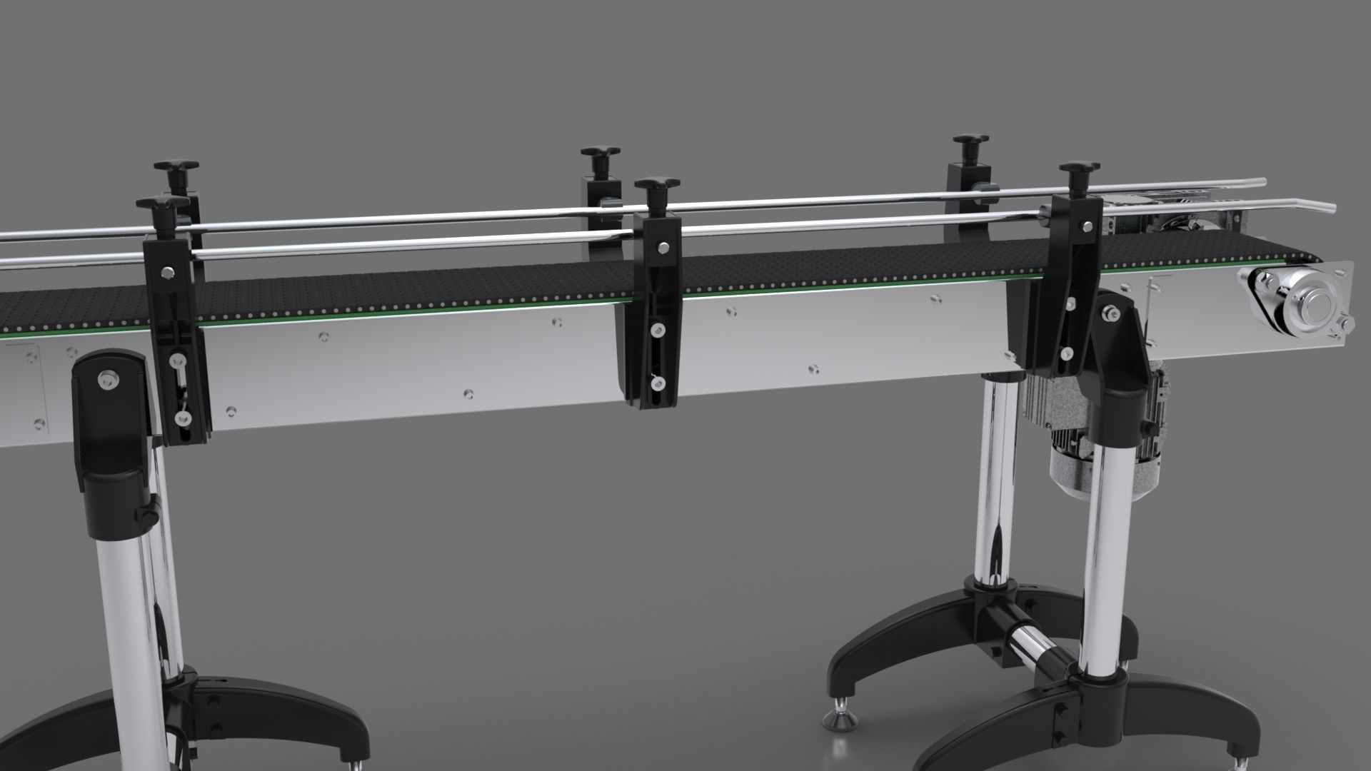 Modular Conveyor 3D model_8