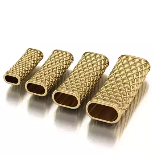 CHARMS three gold woven cushions