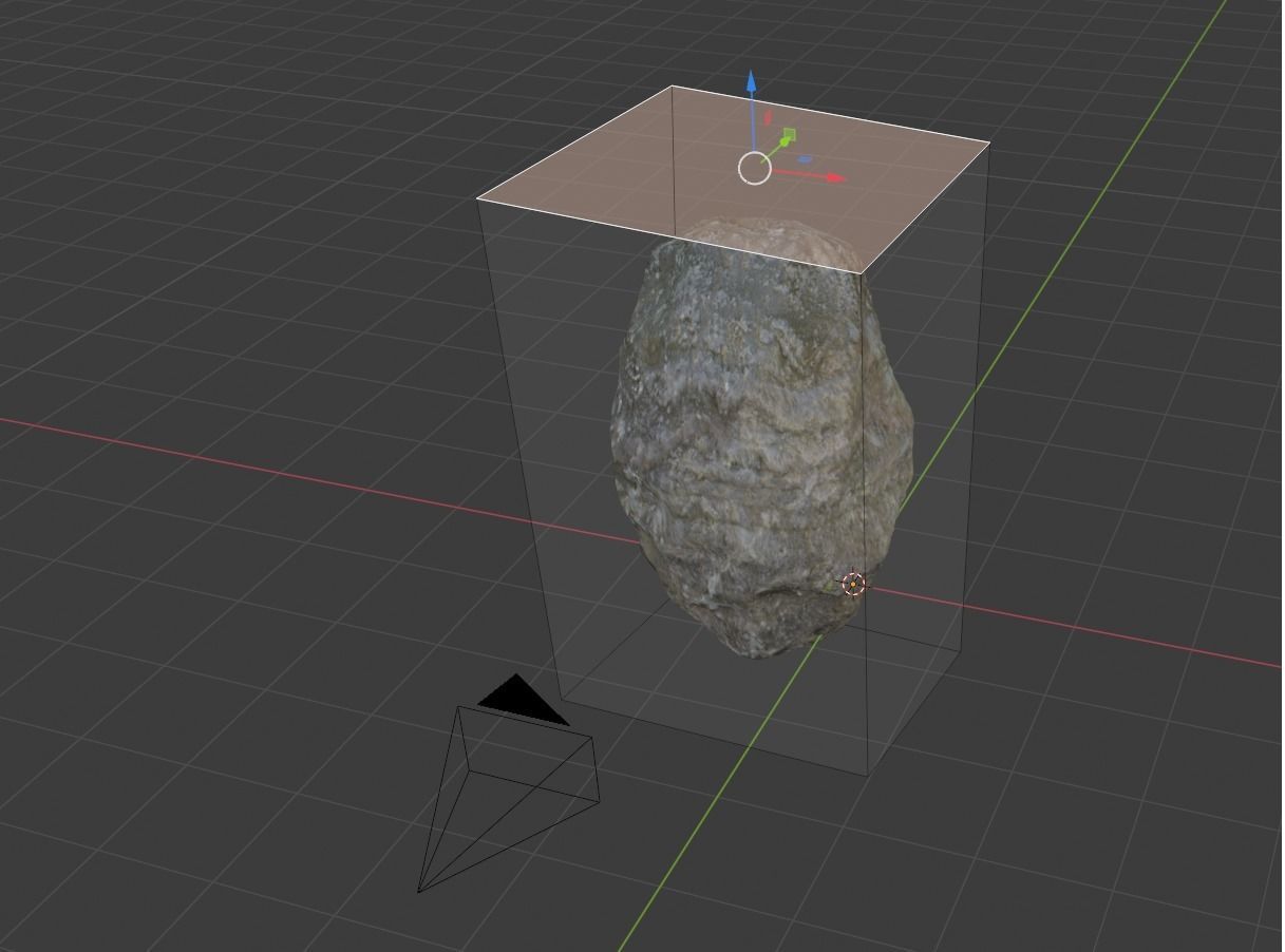 Rock-Stone rock Free low-poly 3D model_5