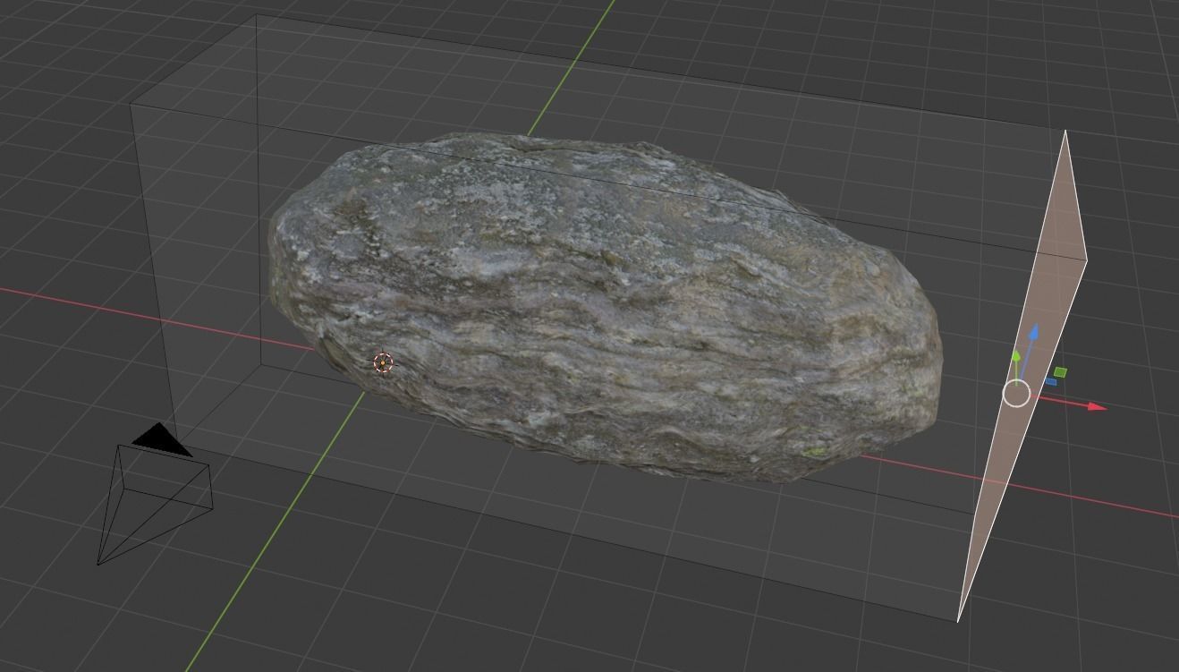 Rock-Stone rock Free low-poly 3D model_7