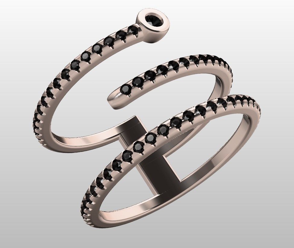 Ring iz43 3D print model_16