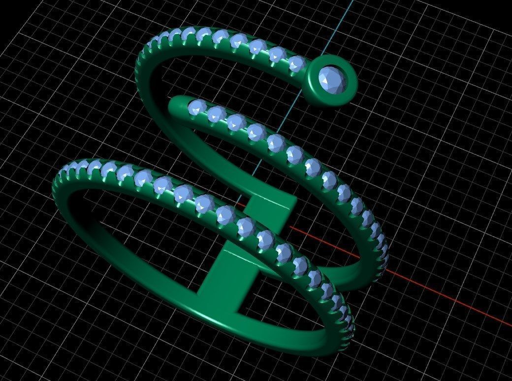 Ring iz43 3D print model_8