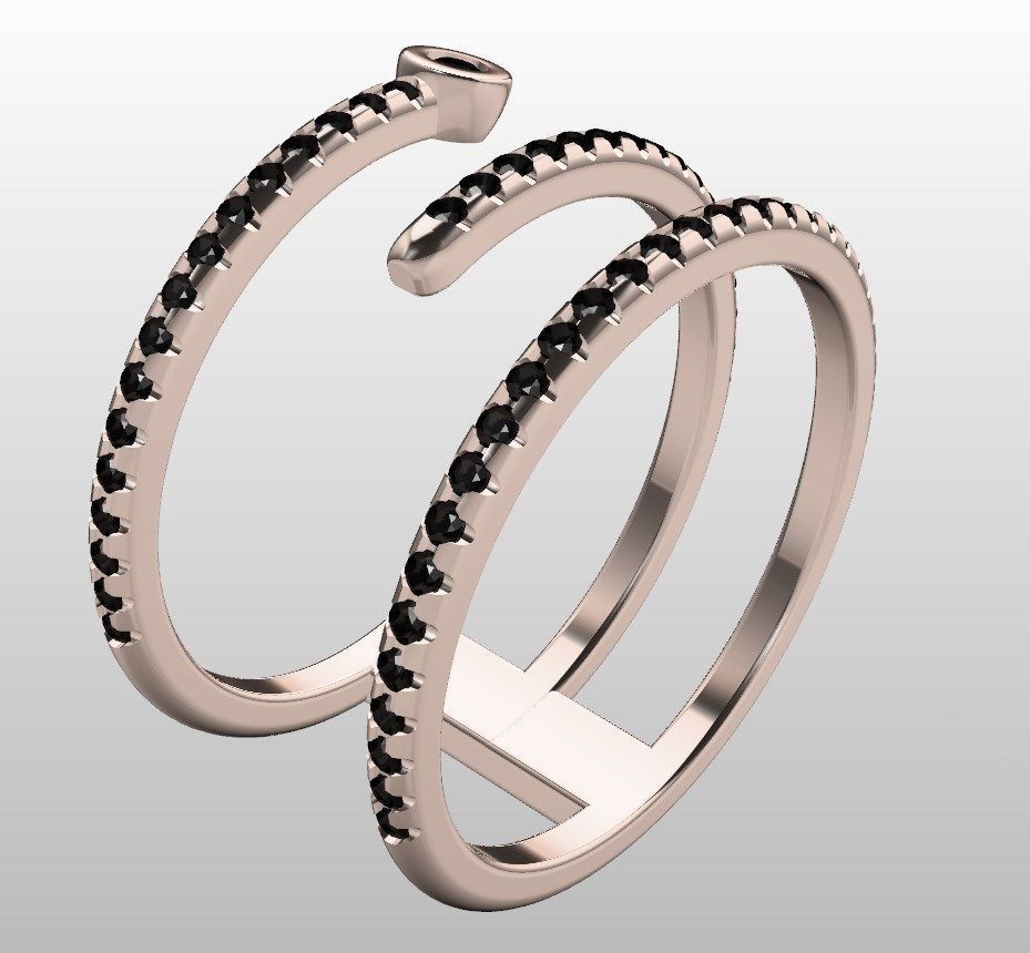 Ring iz43 3D print model_15