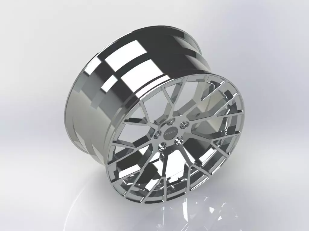 Cast rim PETROL-P2B 3D model 3D model_0