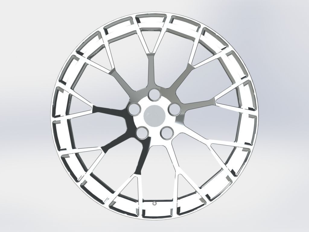 Cast rim PETROL-P2B 3D model 3D model_3